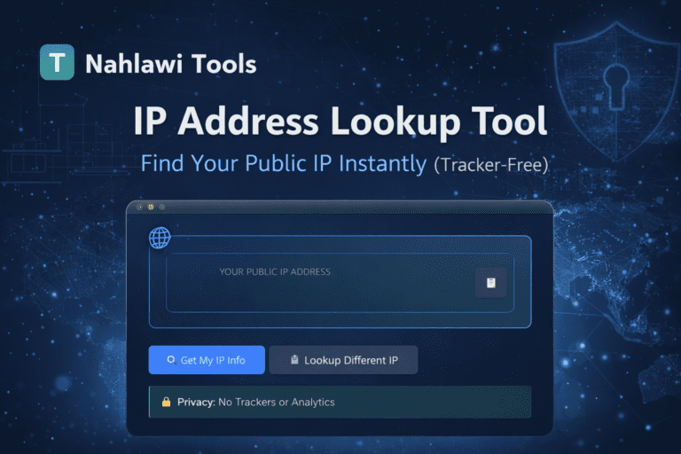 what is my ip nahlawi tools